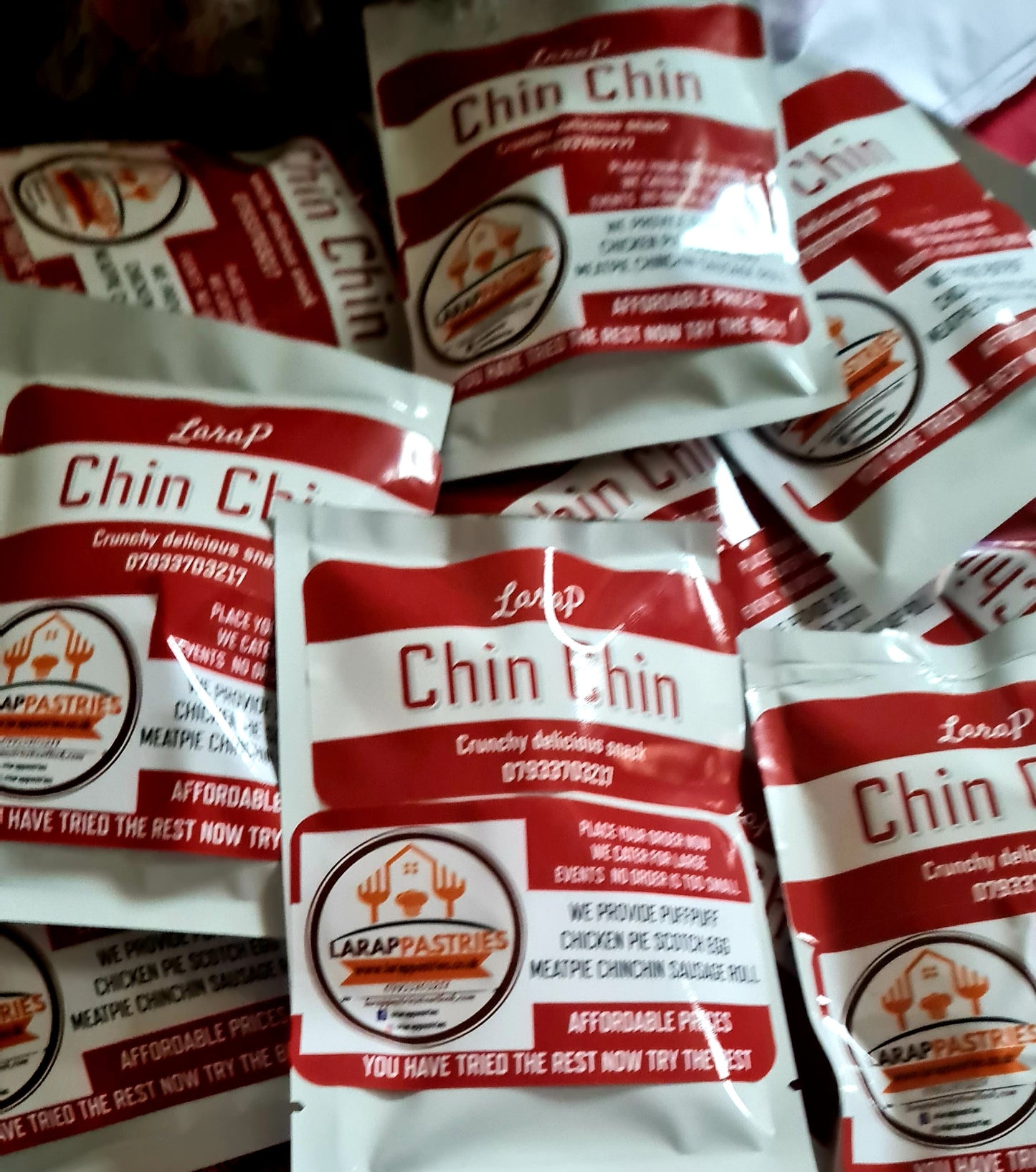 BOX OF CRUNCHY NIGERIAN CHINCHIN